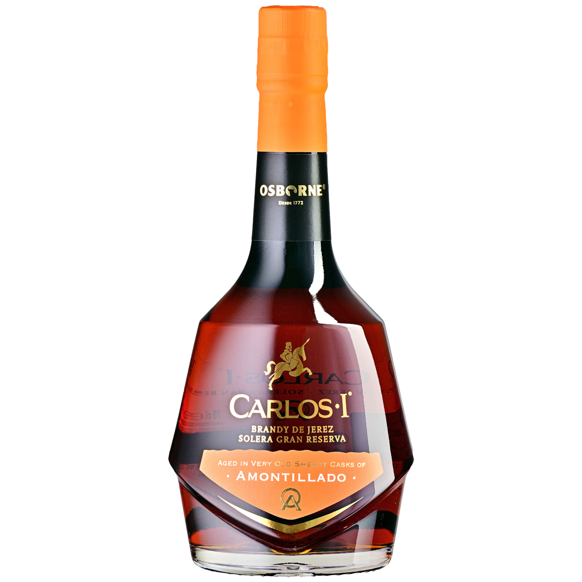 Carlos I Amontillado Brandy de Jerez Gran Reserva
