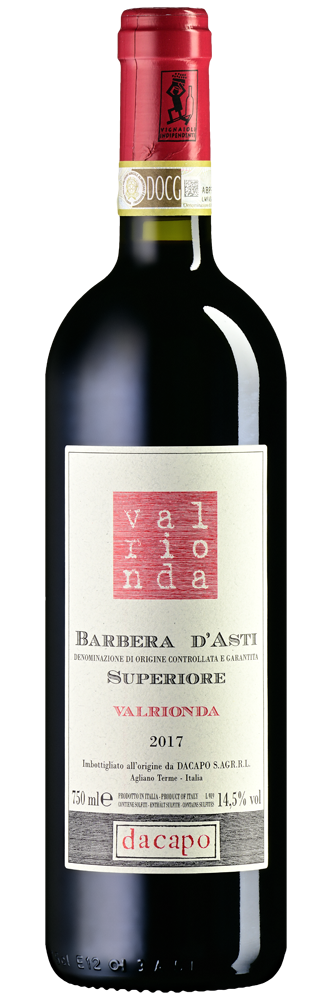 Valrionda Barbera d’Asti Superiore DOCG